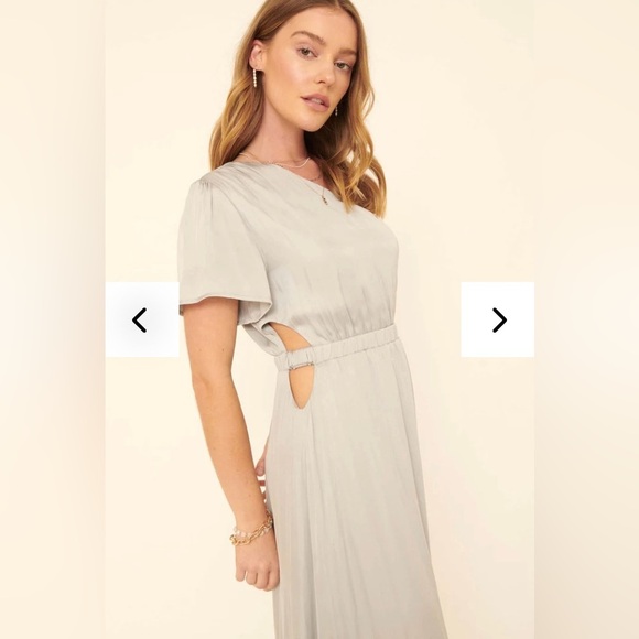 Promesa Power of Love Cutout One-Shoulder Maxi Dress SZ LG - Picture 10 of 11